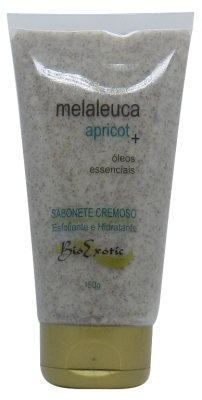 Sabonete Esfoliante e Hidratante com Melaleuca, Apricot e Óleos Essenciais 150g Bioexotic