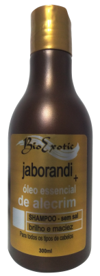 Shampoo com Jaborandi e Óleo Essencial de Alecrim 300ml Bioexotic