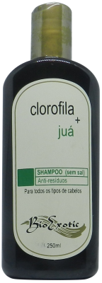 Shampoo Antirresíduos com Clorofila e Juá 250ml Bioexotic