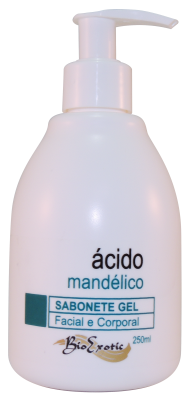 Sabonete Gel de Ácido Mandélico - Facial e Corporal 250ml Bioexotic