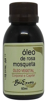 Óleo Vegetal de Rosa Mosqueta - Corporal e Capilar 60 ml Bioexotic