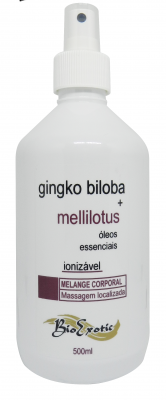 Melange com Gingko Biloba Serum Para Massagem Corporal 500ml Bioexotic 