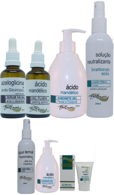 Peeling Facial com Ácido Mandélico + Home Care Bioexotic