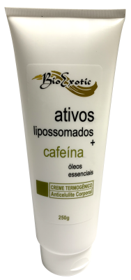 Creme Termogênico Corporal com Ativos Lipossomados, Liporeductyl e Cafeína 250g - Bioexotic