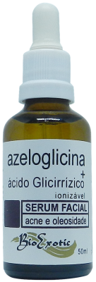 2 Frascos de Serum Facial Ionizável com Azeloglicina e Ácido Glicirrízico Bioexotic